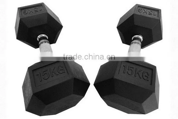 Wholesale Aerobic Hexagon Hex Dumbell With Logo Printed photo-3