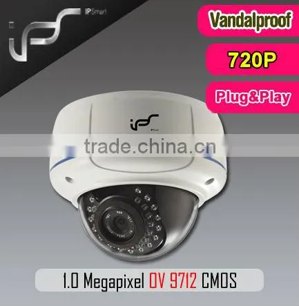IPS 1.0Megapixel IP Camera Support ONVIF,POE Real-Time IP Camera IPS-EO1324V