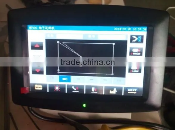 Computer Design Industrial Pattern Programmable Shoe,handbag,cloth,leather,trademark Sewing Machine photo-4