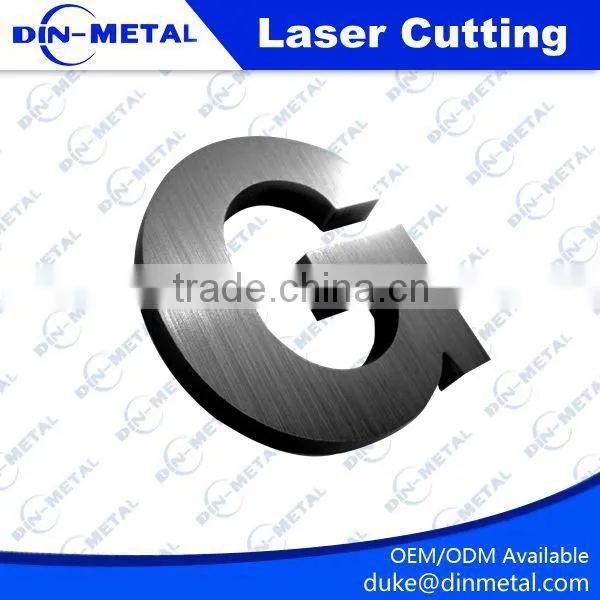 OEM Custom Laser Cutting Thin Stainless Steel Letters and Number photo-2