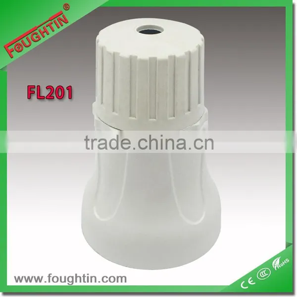 B22&e27 2 in 1 Double Lamp Holder Straight Plastic Lampholder photo-2
