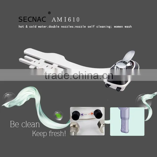 hot water bidet smart manual temperature adjustment bidet AMI610