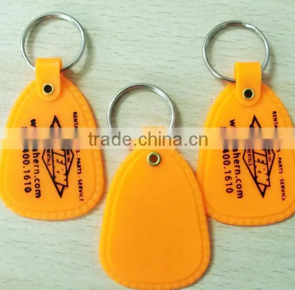 Customized Cheap Promotional PE Key Tag, Cheap Plastic Key Tags photo-2