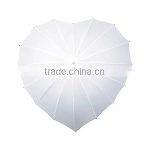 Big Heart Umbrella (white) photo-2