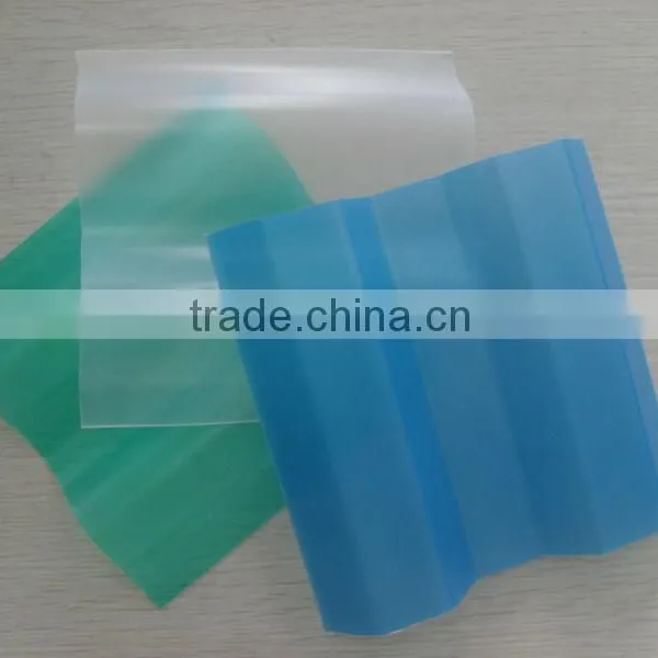 Corrosion Resistance PVC Translucent Corrugated Roofing Sheet photo-3