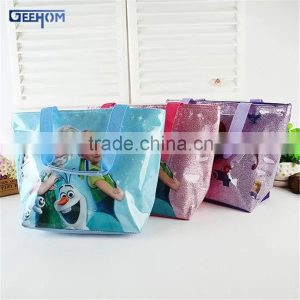 Teenagers Fancy Pvc Handbag Childrens Shiny Pvc Bag photo-5