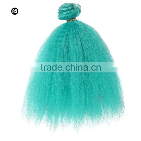 Ombre Colored Vintage Dam Troll Doll Hair Wig photo-4