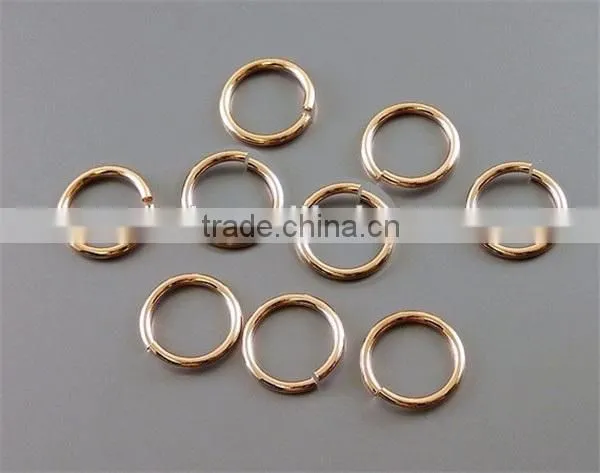 Rose Gold Plated Stainless Steel Hoop Jewelry Charms photo-3