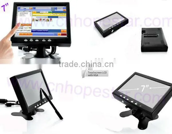 7" Inch VGA TFT LCD Touchscreen Touch Screen Monitor for Car PC av photo-5
