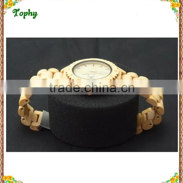 Watches Men 2016 Wooden Wrist Watch Vogue Watch Wood Waterproof