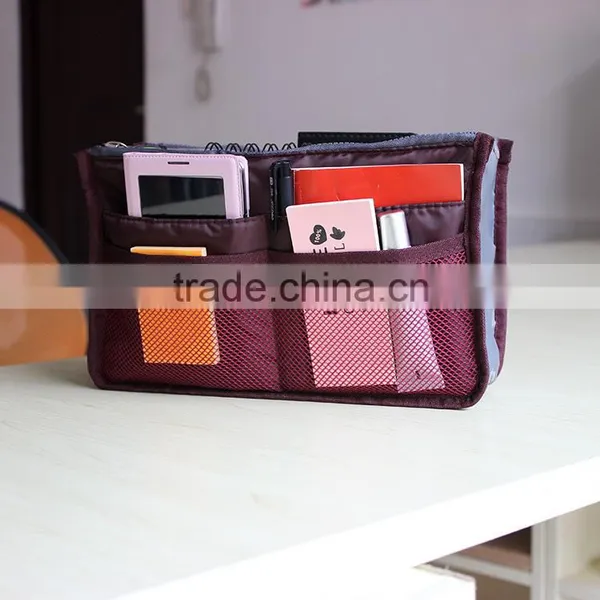 Make up Organizer Bag Men Casual Travel Bag Multi Functional Women Cosmetic Bags Storage Bag in Bag Makeup Handbag photo-5