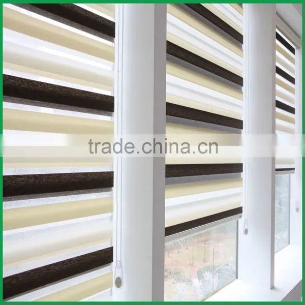 Zebra Blinds Day Night Roller Blinds Double Roller Blinds Fabrics photo-4