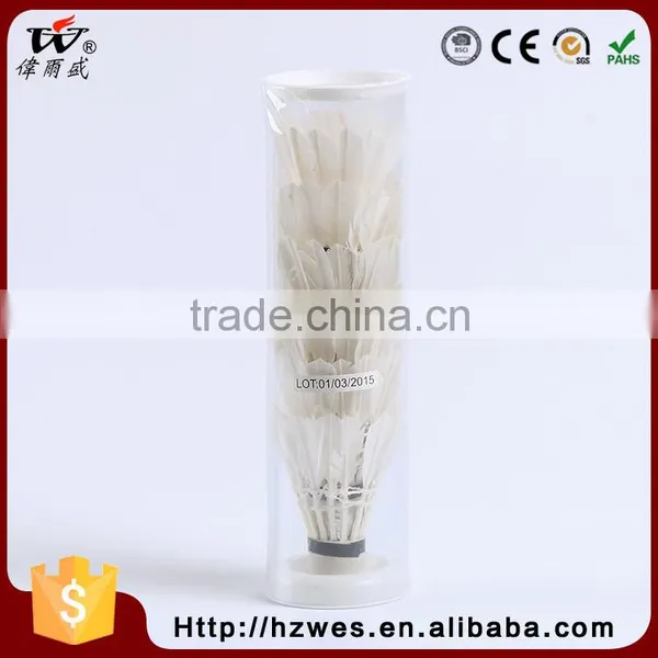 OEM Foam Head Duck Feather Shuttlecock Badminton