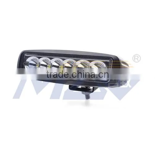 MZ Hot Selling 18W LED Fog Light Bar Lamp Work Offroad 6x3W EPISTAR LED Headlights IP67 RoHS CE Factory Wholesales Direct Price