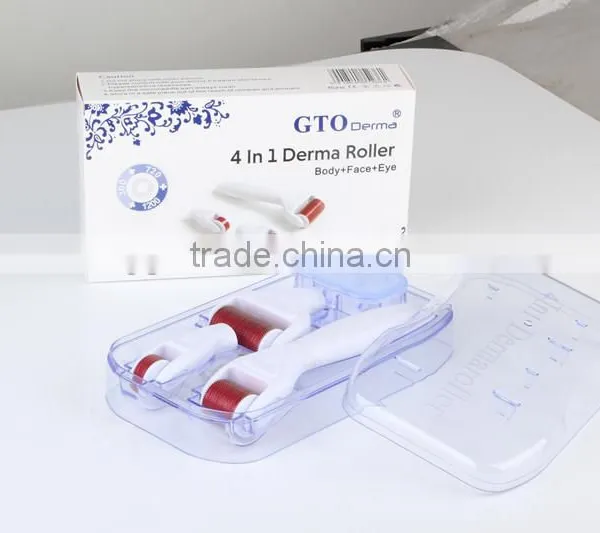 Manufacturer Low Price Medical Grade Stainless Steel 4in1 Derma Roller photo-2