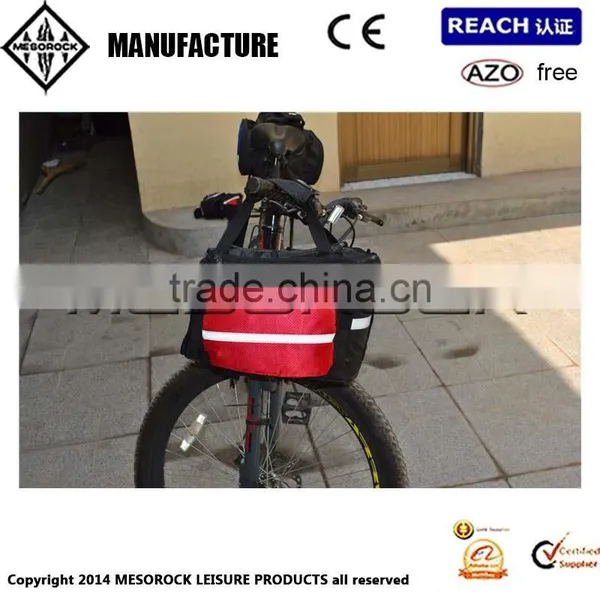 Extensible Bike Cycling Rear Seat Carrier Bag Pannier Quick Release photo-2