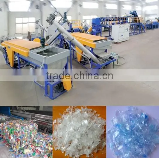 Plastic Bottle Textile Recycling Machine Crusher Washing Extruding Line photo-2
