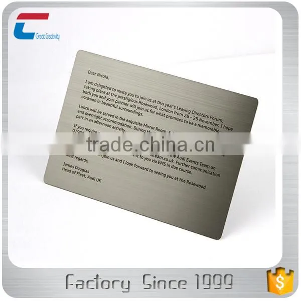 Cheap Engraved Metal Business Cards photo-5