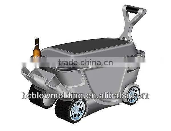 OEM Hollow Blow Molding Kids Custom Plastic HDPE 3wheels Wagons for Sale photo-4