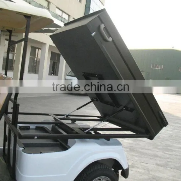 4 Wheel Electric Utility Car With Rear Manual Lifted Cargo Box, EG2048HCX photo-3