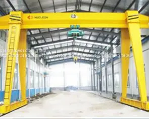 China Customized Rail Mounted High Quality Gantry Crane photo-5