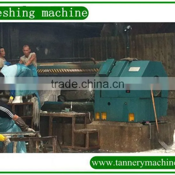 Big Size Cow Buffalo Hydraulic Leather Fleshing Machine photo-5
