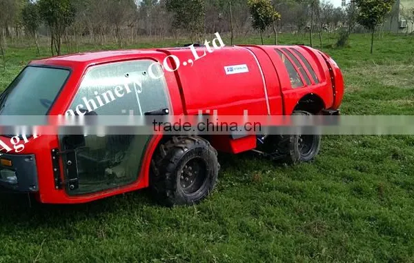 Self Propelled Garden Orchard Vineyard High Press Boom Tank Air Blast Sprayer Vehicle 1000L With Itlay Pump and A/c Cabin photo-5