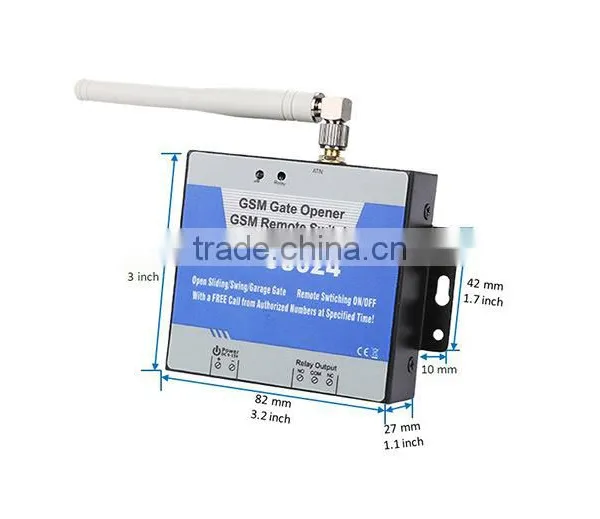 GSM Relay Remote Switch Access Controller GSM Gate Opener RTU5024 photo-2