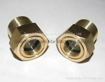 Gaskets Threaded Oil Sight Glass Pump Speed Reducer Carbon Steel Oil Sight Glass photo-5