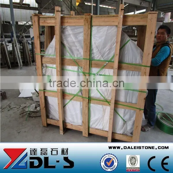Round Nero Marquina Marble Dining Table Tops photo-6