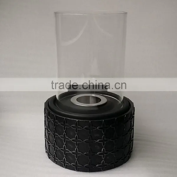 2015 New Style Fireplace, Artificial Stone Burner, Fireplace With Round Glass photo-2