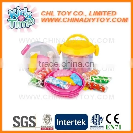 Plastic Barrel Colorful Dough Set, Wholesale Children Enjoyable Dough Clay, Promotion Bear Coin Bank Super Dough photo-2