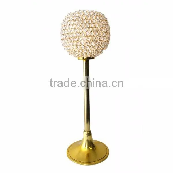 Crystal Ball Candle Holder Centerpiece . photo-2