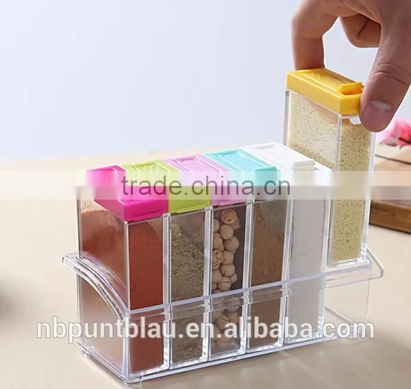 Household Seasoning Box/color Container Mini Plastic Seasoning Container photo-2
