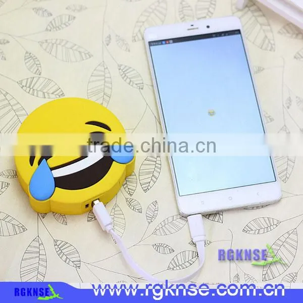 2016 Hot Selling Low Price Promotion Gift Emoji Power Bank 2600mah photo-4