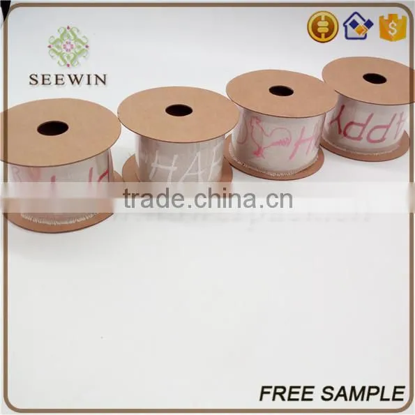 100% Pure Jute Burlap Ribbon for Packing Tie Bow photo-2