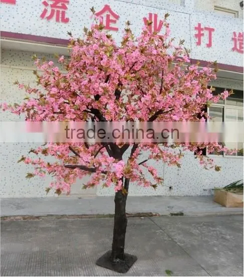 Fake Flower Tree China Wedding Decoration Factory Wedding Ornament Fake Peach Flower Tree photo-5