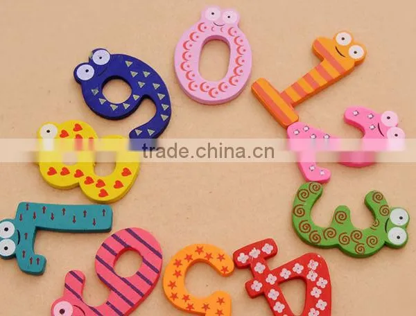 Digital Wooden Educational Fridge Magnets for Kids Toys photo-2