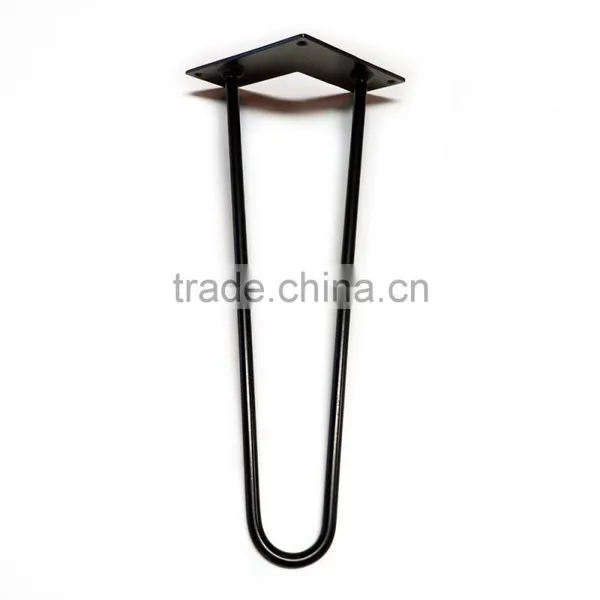 Best Selling 3 Legs Modern Cast Iron Table Base Hairpin Table Legs With 16 Inches photo-4