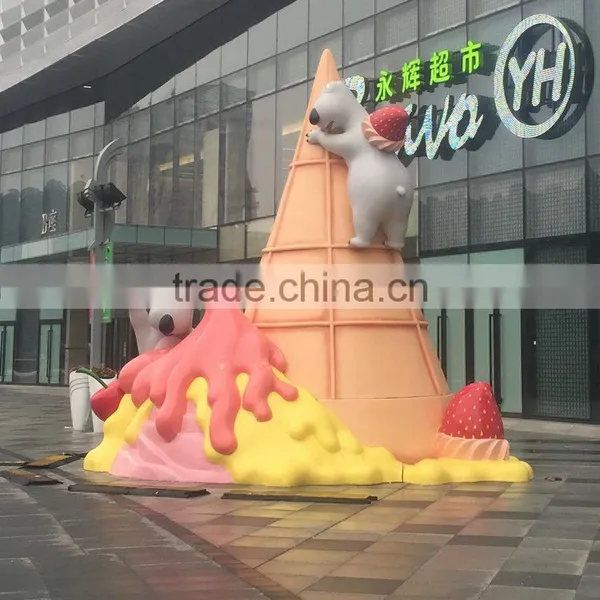 Fiberglass Giant Ice Cream Sculpture photo-4