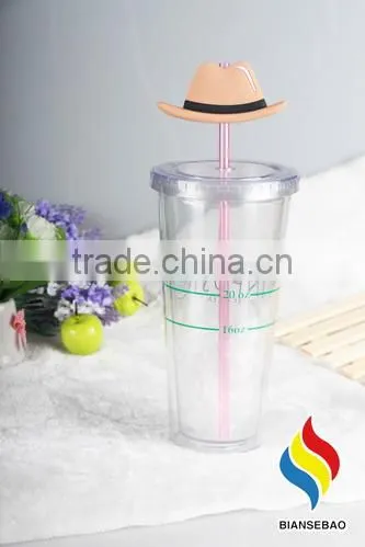 Hot Sale Double Wall Plastic Acrylic Tumbler 24oz photo-4