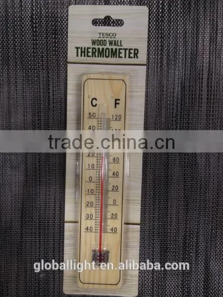 Wood Wall Mounted Thermometer With Cheapest Price photo-2