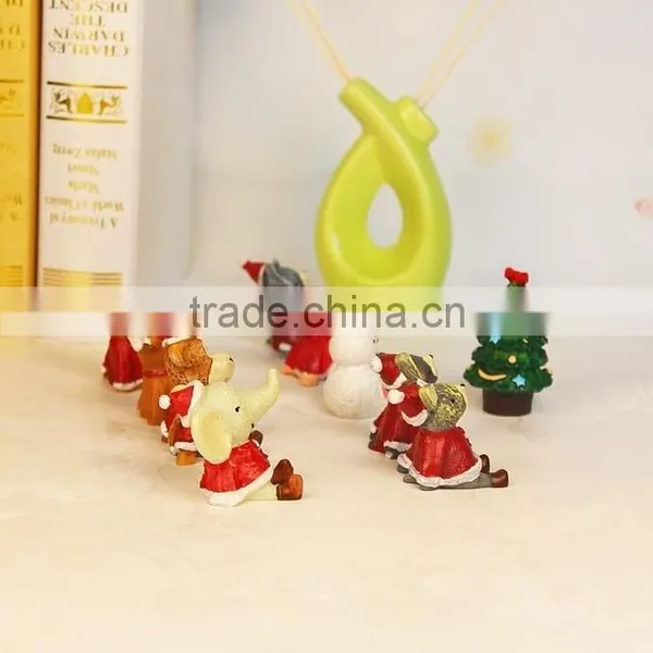 Mini CUTE Fashional Resin Decoration ,Zakka Christmas Gift Look up at the Sky of Animal Resin Handicraft photo-4