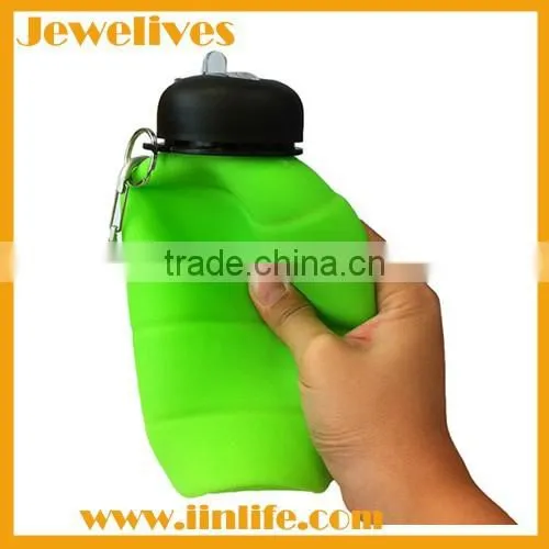 Shenzhen Jewelives 600ML Silicone Water Bottle for Outdoors photo-3
