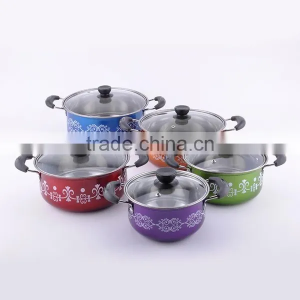 10pcs Gift Set Stainless Steel Large Cooking Pots for Sale photo-6