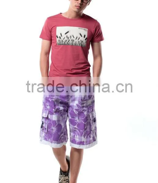 Wholesale Cheap All Kinds of Color Polyester Mens Beach Shorts photo-3