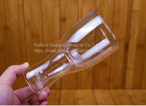 Handmade Glass Mug Customized Double Wall Beer Mugs photo-2