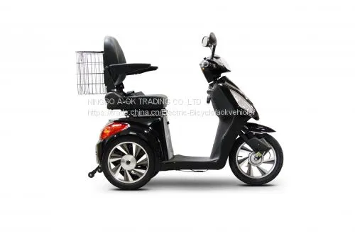 800W Lead-acid Electric Disabled Tricycle, CE Approved 3 Wheel Electric Scooter for Adults photo-2