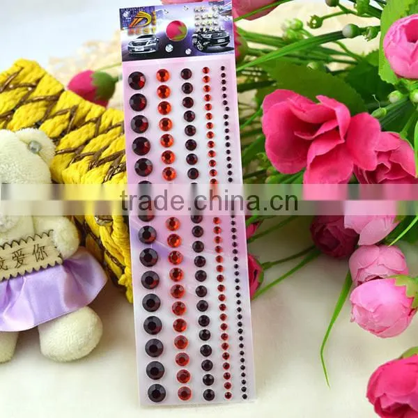 High Quality DIY Rhinestone Sticker Adhesive Sheet Wholesale photo-4
