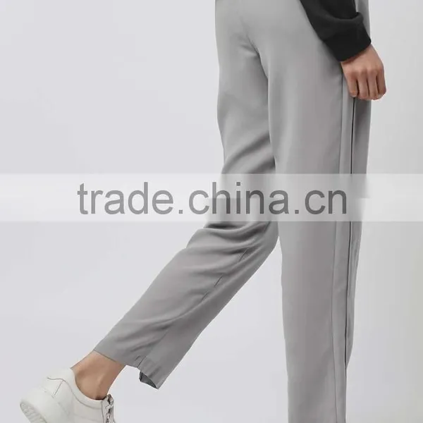 Women Casual Thin Summer Elastic Waistband Joggers, Bottoms Cropped Pant photo-3
